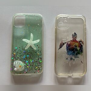 Set of 2 summer iPhone 11 cases